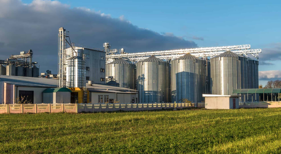 Flour mill silo system