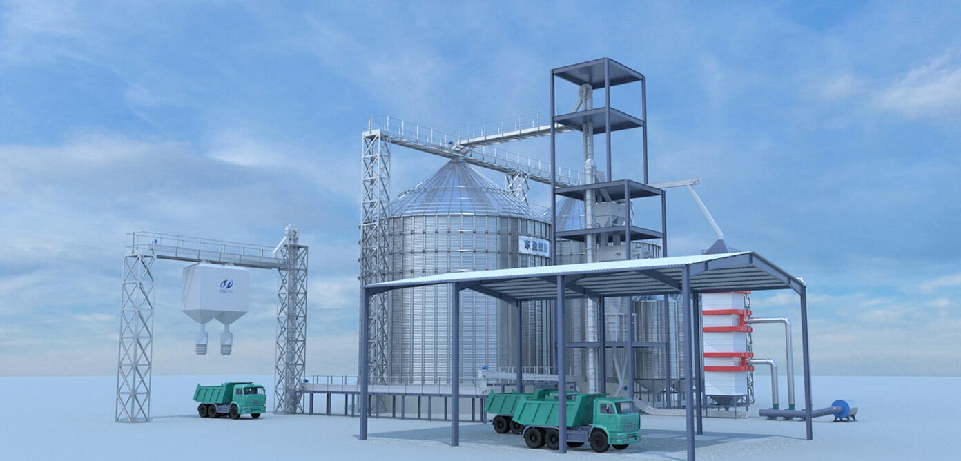 Oilseeds storage silo system