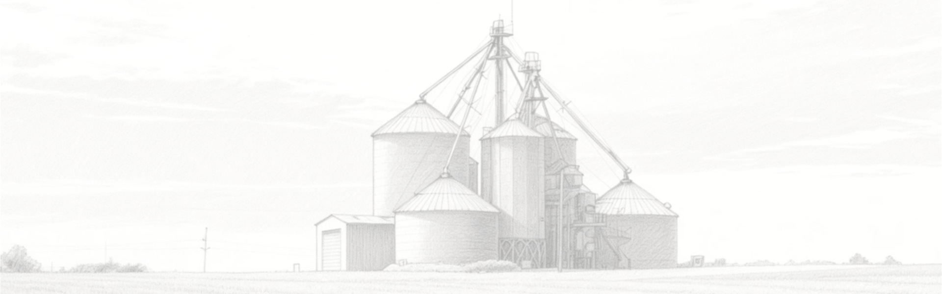 Grain storage silo