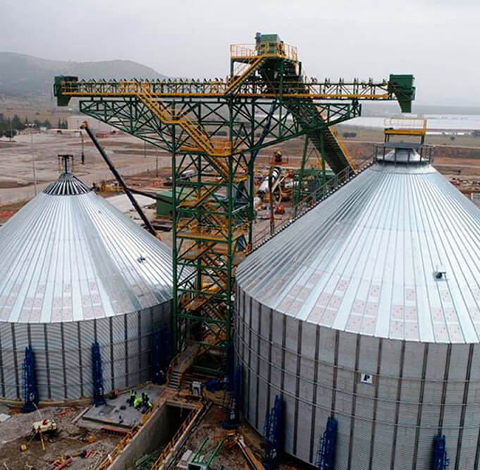 Grain silo project