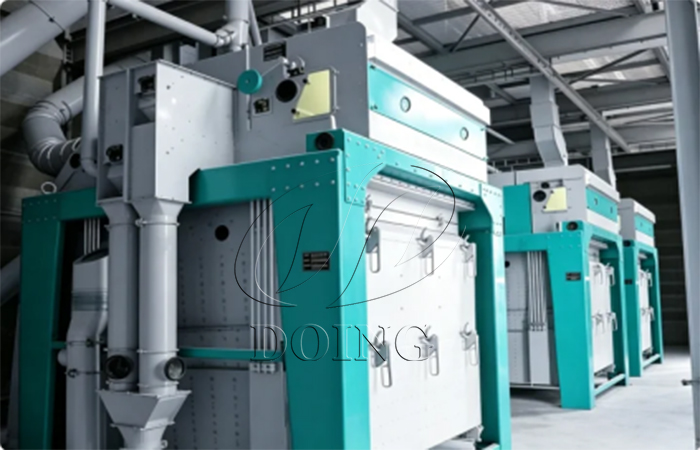 pre-cleaning separator used in steel silo system