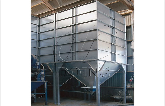 steel grain terminal square silo for storage line