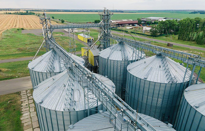 grain silos