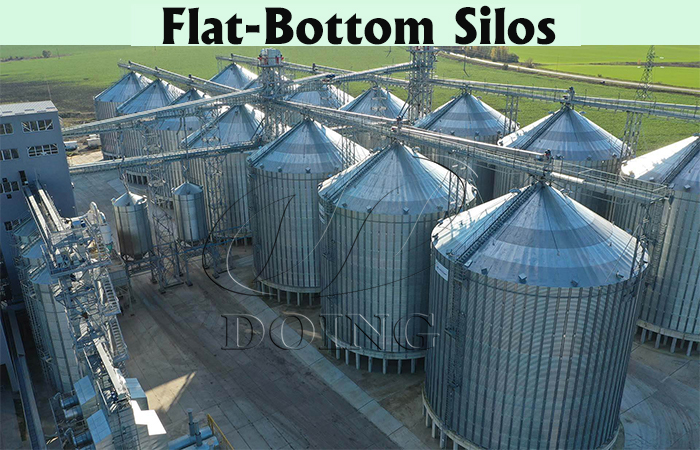flat-bottom steel silos