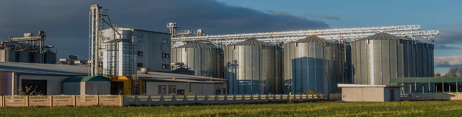 Flour mill storage silo